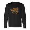 Watercolor Wild Animals Gift For Jaguar Lovers Long Sleeve T-Shirt