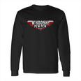 Whoosh Pew Pew Funny Logo Long Sleeve T-Shirt