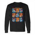 Woody Woodpecker Emotions Vintage Panel Poster Long Sleeve T-Shirt