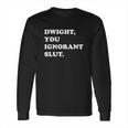 Workplace Office Humor Funny Merchandise Tv Show Full Long Sleeve T-Shirt