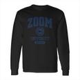 Zoom University Logo In Blue Long Sleeve T-Shirt