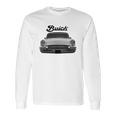 1955 Buick Two Side White Long Sleeve T-Shirt