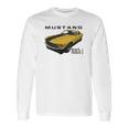 1970 Ford Mach1 Yellow Long Sleeve T-Shirt