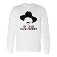 Absurd Ink Im Your Huckleberry Doc Holliday Long Sleeve T-Shirt