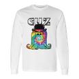 The Addams Family Cousin It Cuz Tie Dye Long Sleeve T-Shirt