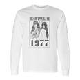 Aerosmith Draw The Line 1977 Long Sleeve T-Shirt