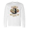 It Aint White Boy Day Is It Spivey True Romance Vintage Long Sleeve T-Shirt