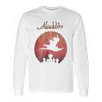 Aladdin Sunset Logo Poster Graphic Long Sleeve T-Shirt