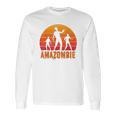 Amazombie Coworker Warehouse Zombie Gag Gift Long Sleeve T-Shirt