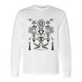 Ayahuasca Dmt Psychedelic Inspiration Egyptian Long Sleeve T-Shirt