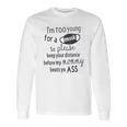 Baby Funny Social Distancing Long Sleeve T-Shirt