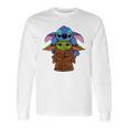 Baby Yoda And Baby Stitch Long Sleeve T-Shirt