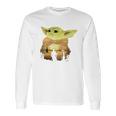 Baby Yoda Sunset Sweater Long Sleeve T-Shirt