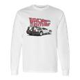 Back To The Future Delorean Graphic Long Sleeve T-Shirt