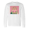 Bad Trap Hand Sign Bunny Dembow Style Reggaeton Long Sleeve T-Shirt