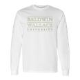 Baldwin Wallace University Yellow Jackets Long Sleeve T-Shirt