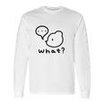 Bear Logo Short Sleeve Long Sleeve T-Shirt