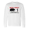 Bear Spray Long Sleeve T-Shirt