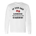 Casino Funny Cruise Ship Accessories Boat Long Sleeve T-Shirt