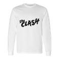 The Clash Band Logo Black Long Sleeve T-Shirt