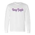 Classic Band Deep Purple Long Sleeve T-Shirt