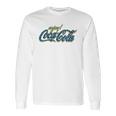 Cocacola 80S Leopard Long Sleeve T-Shirt