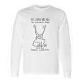 Cool Daniel Johnston Hi How Are You Men White Long Sleeve T-Shirt