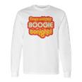 Dance With The Boogie Tonight Vintage 1970S Distressed Long Sleeve T-Shirt