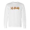 Def Leppard Classic Logo Long Sleeve T-Shirt