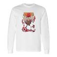 Demon Slayer Men On Fire Long Sleeve T-Shirt