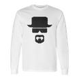 Digital 8 Bit Heisenberg Long Sleeve T-Shirt