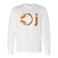 Dj Headphone Heart Being A Djs Party Long Sleeve T-Shirt