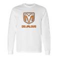 Dodge Ram Trucks Logo Graphic Long Sleeve T-Shirt