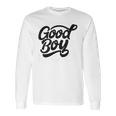 Dog Good Boy Cute Clothes For Small Breed Daschund Terrier Lab Long Sleeve T-Shirt