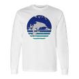 Dolphin Vintage 90S Style Long Sleeve T-Shirt