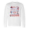 Dr Seuss I Will Teach On A Train I Will Teach In The Rain A Fox Shirt Long Sleeve T-Shirt