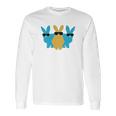 Easter Bunny Hip Trio Bunnies Funny Gift Long Sleeve T-Shirt