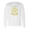 Euclid Classification Scp Foundation Secure Contain Protect Long Sleeve T-Shirt