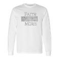 Faith No More Classic Logo Black Slim Fit Long Sleeve T-Shirt