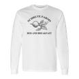 Farms Dunder Mifflin The Office Heather Grey Long Sleeve T-Shirt