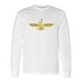 Farvahar Faravahar Farohar Farsi Persian Iranian Long Sleeve T-Shirt