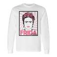 Frida Kahlo Art Portrait Long Sleeve T-Shirt