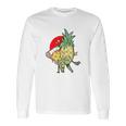 Funny Pineapple Pizza Forbidden Love Hawaiian Long Sleeve T-Shirt