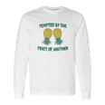 Funny Swinger Quote Upside Down Pineapple Phrase Slogan Long Sleeve T-Shirt