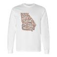 Georgia Peach State Atlanta Georgia On My Mind Long Sleeve T-Shirt