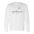 Getting High Is My Job Funny Quote Flight Attendant Long Sleeve T-Shirt