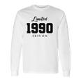 Gift For 31 Years Old 1990 Limited Edition 31St Birthday Long Sleeve T-Shirt