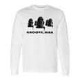 Groove Man-Jazz Musicians T-Shirts - Mens T-Shirt By American Apparel Long Sleeve T-Shirt