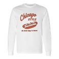 Hanes Chicago Humor Graphic Long Sleeve T-Shirt