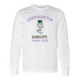 Happy Lion Mermaid Kindergarten Graduation Long Sleeve T-Shirt